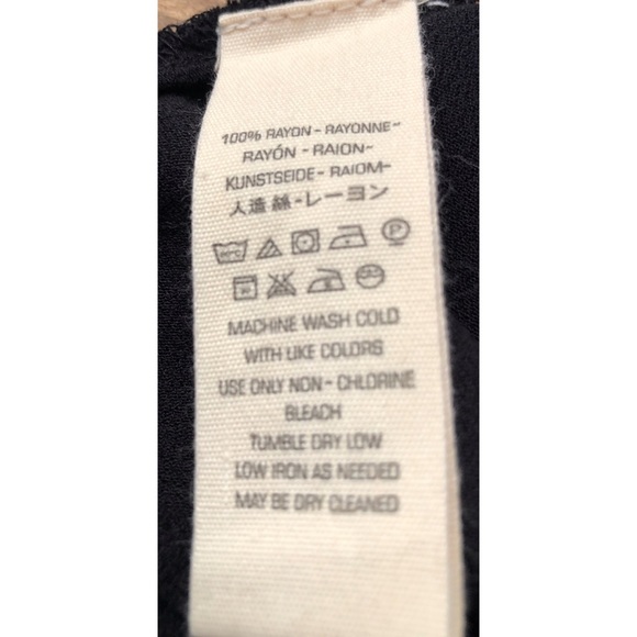 Free People NWT One Shoulder Black/Pink Top Size M - Picture 8 of 8